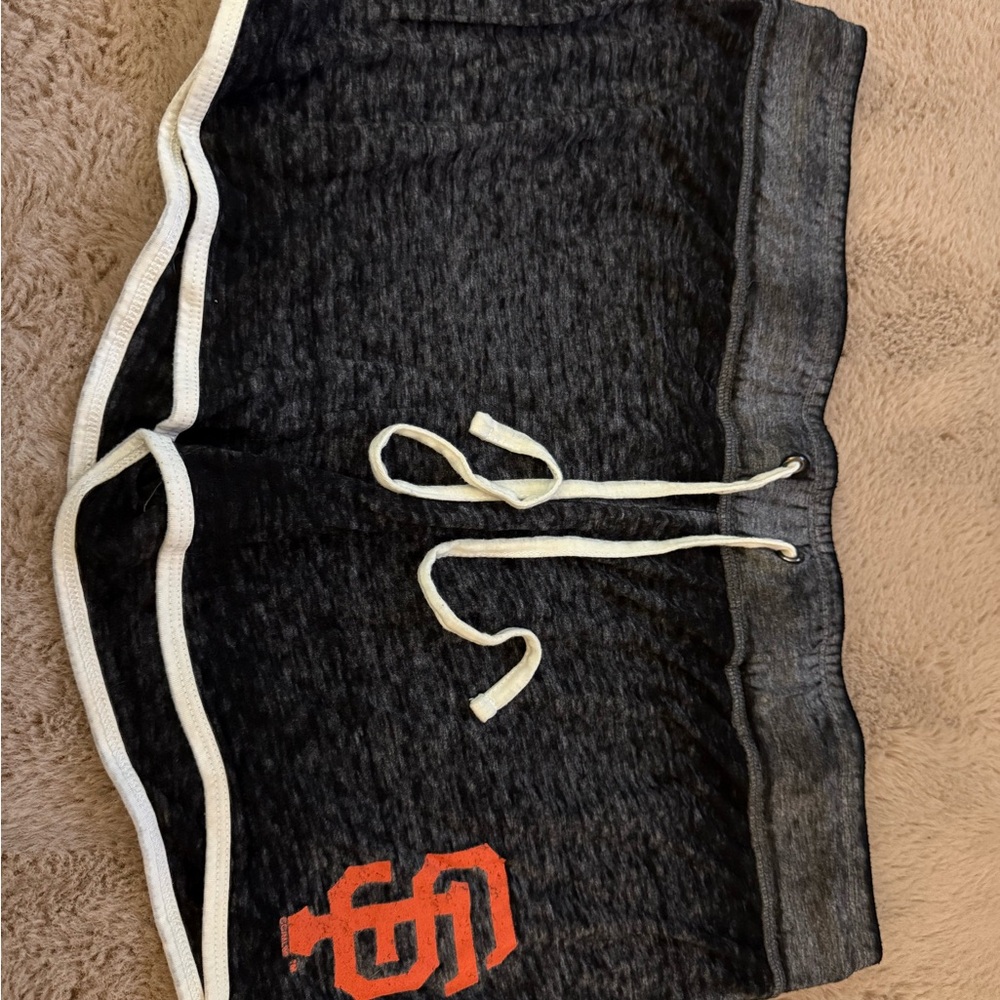 Black and Orange Giants Shorts